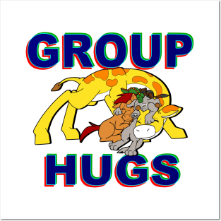 Group Hugs Posters and Art